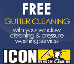 Free Gutter Cleaning - ICON Window Cleaning Kansas City 